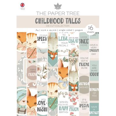 Creative Expressions Childhood Tales Designpapier - Die Cut Pad